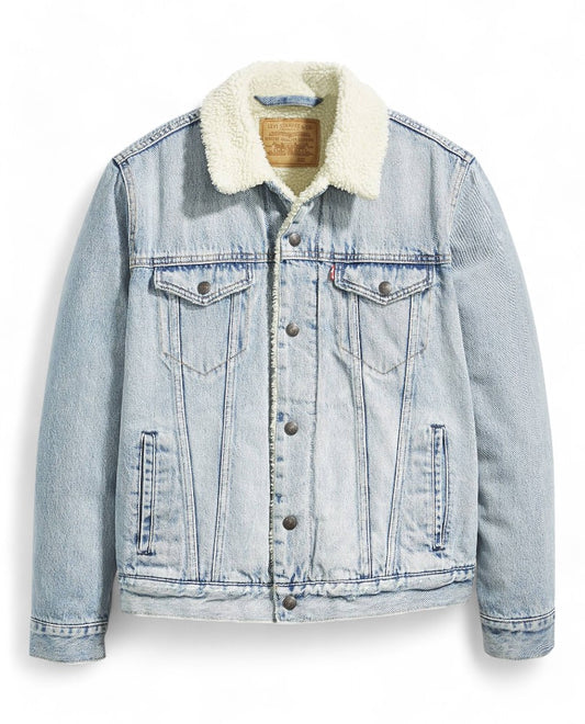 Levi's® Sherpa Trucker Jacket - Light Blue