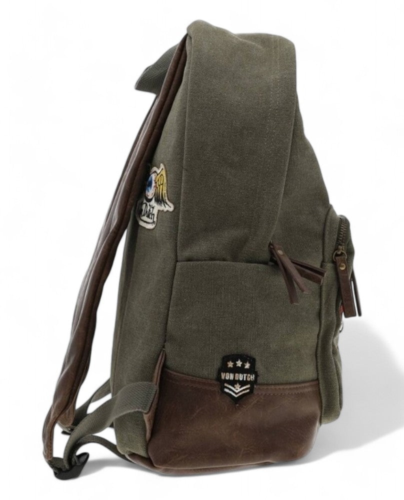 Mochila Von Dutch - Cartoon Taupe Verde Kaki