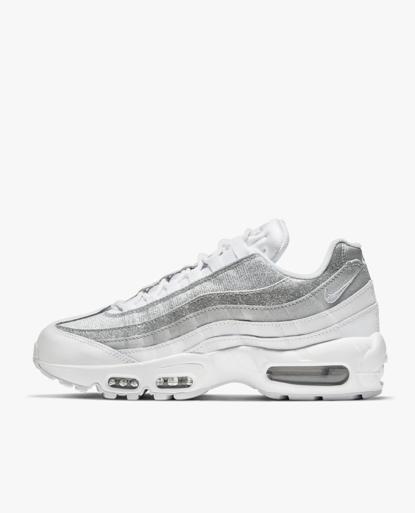 Nike Air Max 95 - White Metallic Silver Pure Platinum