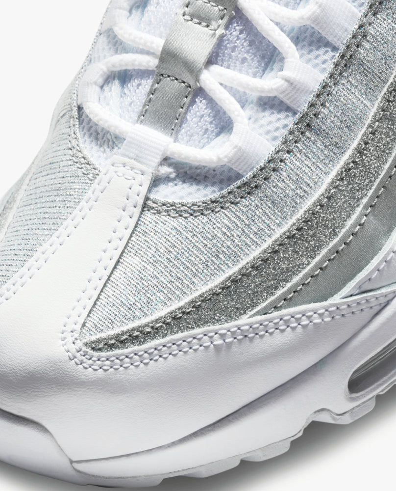 Nike Air Max 95 - White Metallic Silver Pure Platinum