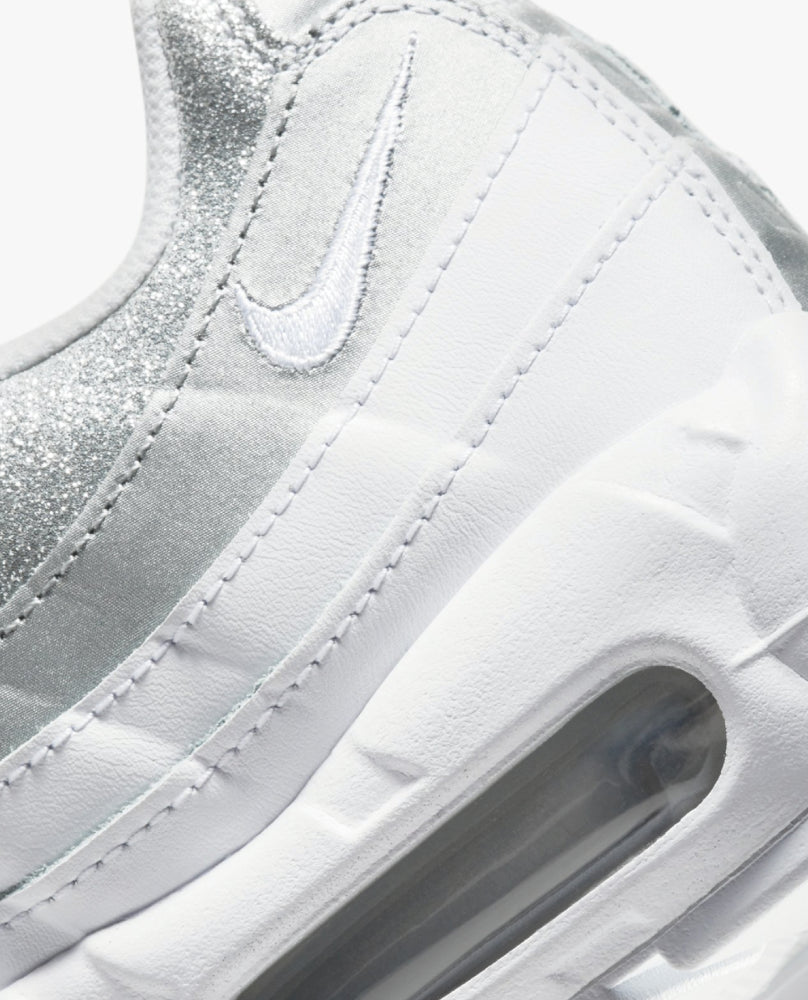 Nike Air Max 95 - White Metallic Silver Pure Platinum