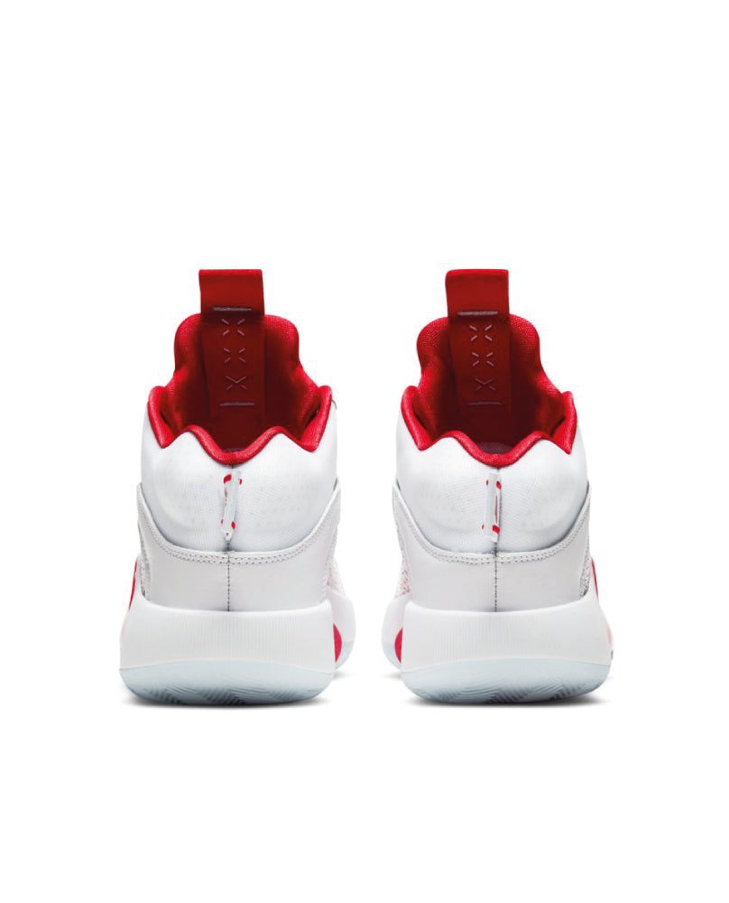 Air Jordan XXXV – Feuerrot Metallic Silber