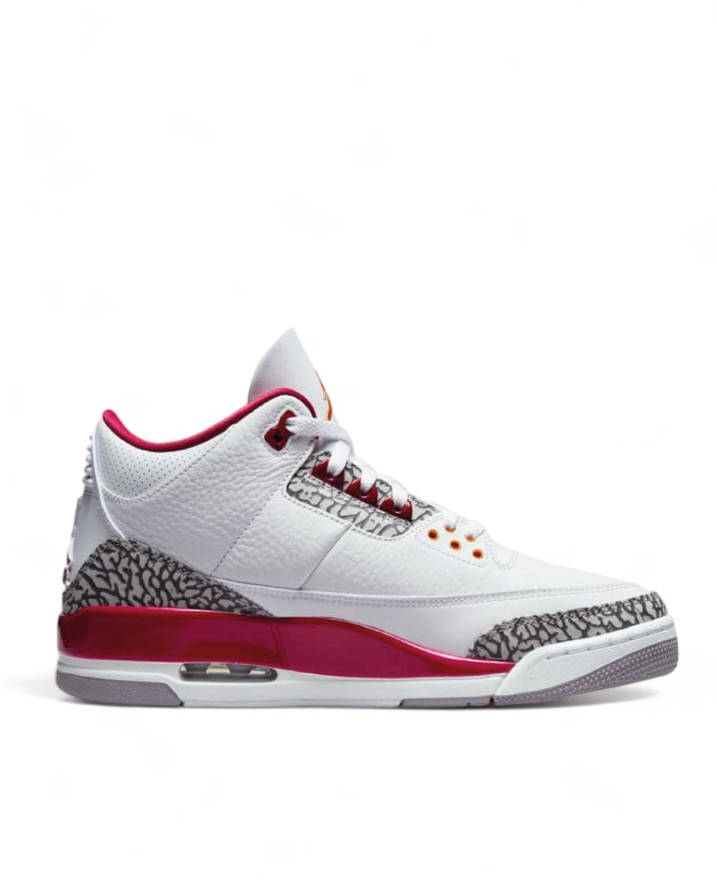 Air Jordan 3 Retro - White Cardinal Red