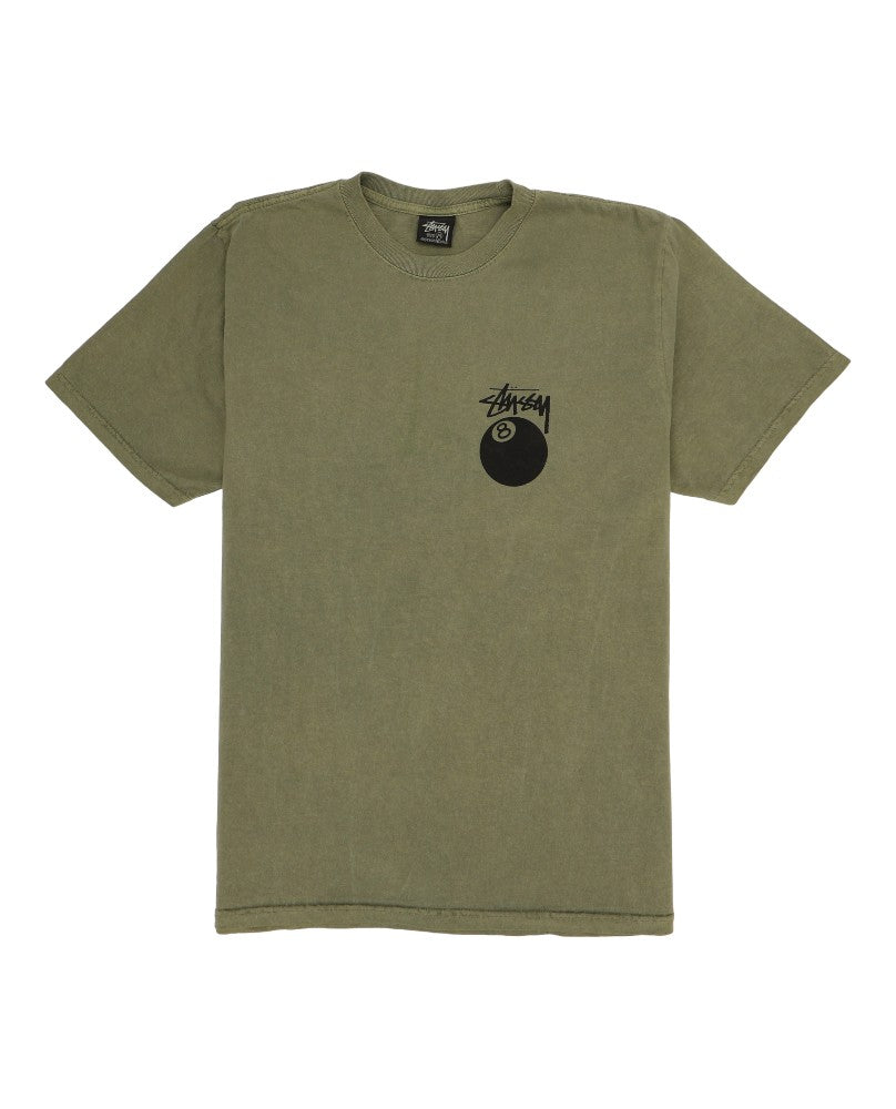 Stussy 8 Ball pigmentgefärbtes Oliv