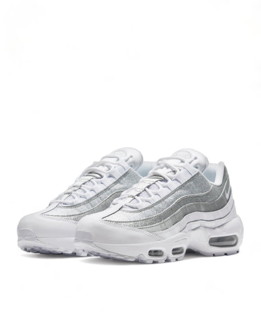 Nike Air Max 95 - White Metallic Silver Pure Platinum