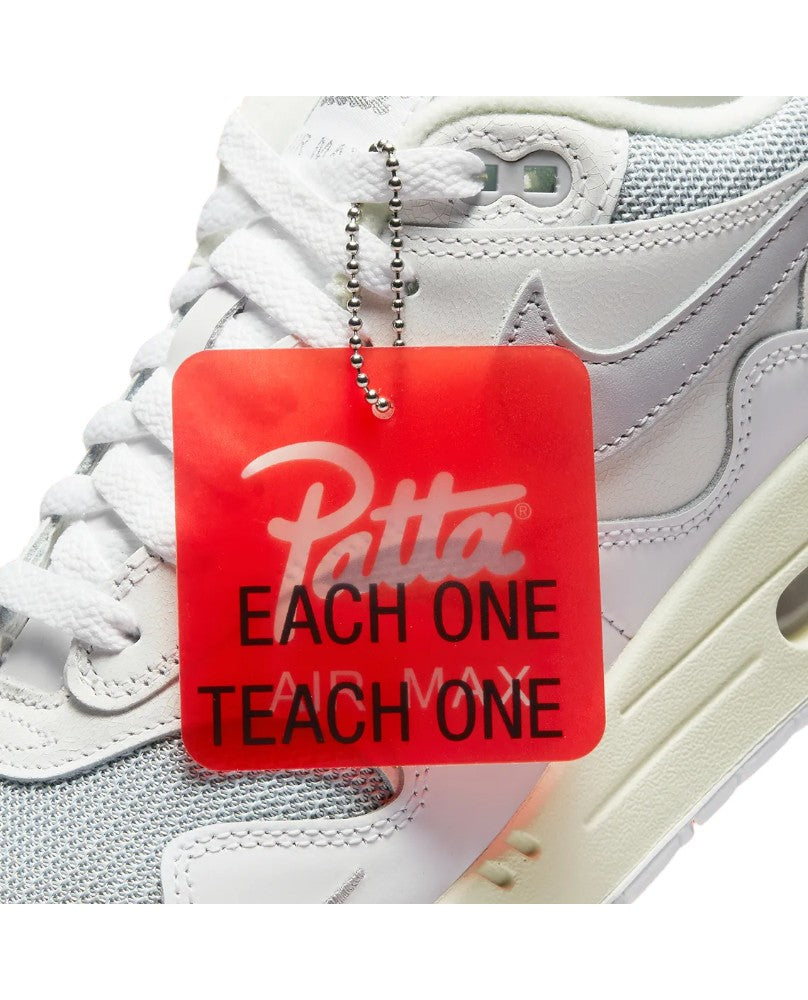 Nike Air Max 1 Patta Waves - White Gray