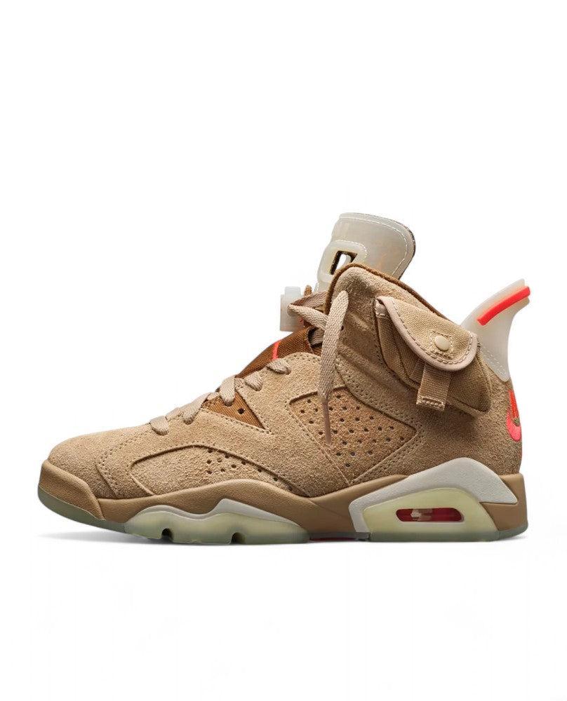 Jordan 6 Retro Travis Scott - British Khaki Sail